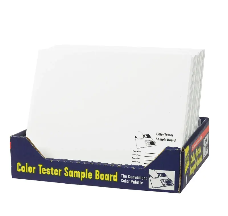 12 In. X 10 In. Color Tester Sample Board - Model 120