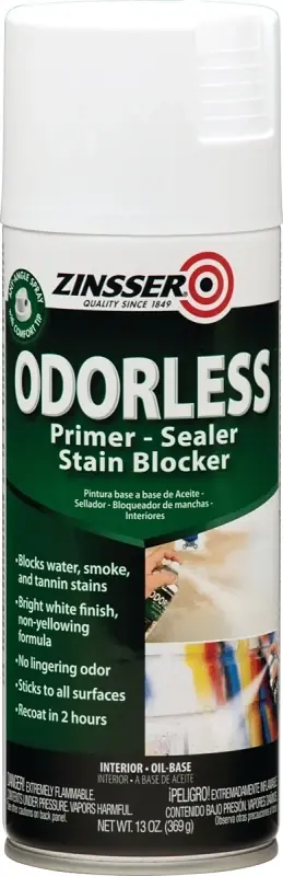 Bulls Eye Primer Sealer & Stain Killer, Odorless, 13-oz. Aerosol