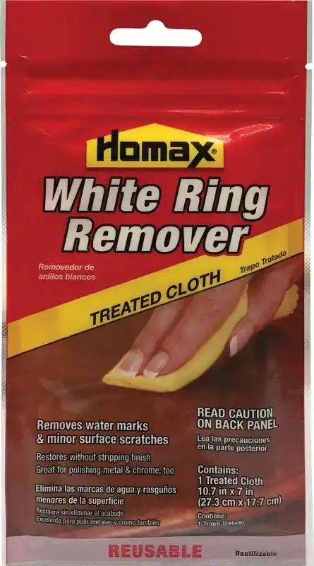 No Scent White Ring Remover 1 Pk Wipes