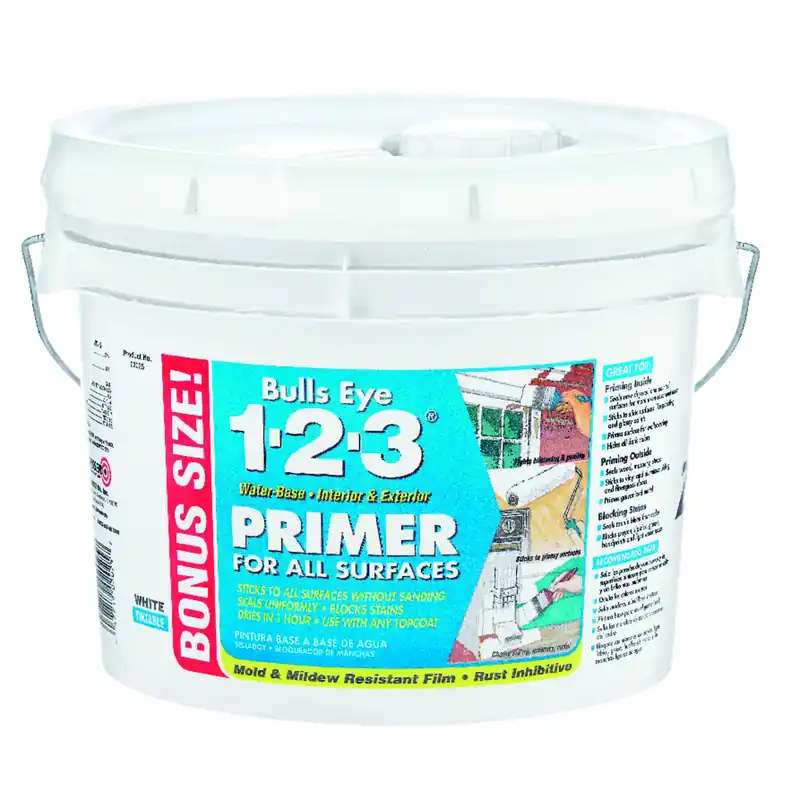 Bulls Eye 123 Primer, Seasler & Stain Killer, 2.5-gallons