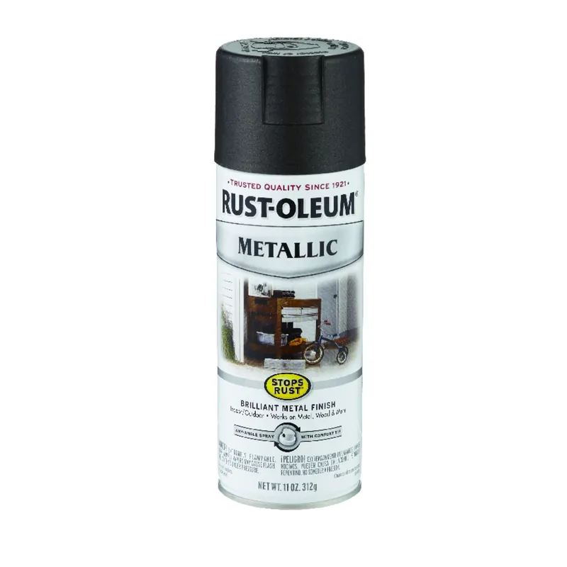 Stops Rust Metallic Spray Paint, Oil-rubbed Bronze, 11-oz.