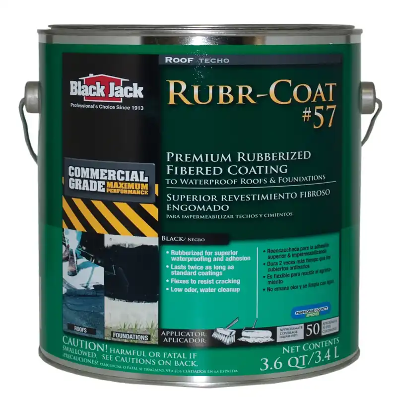 Pro Series 57 Rubberized Sbs Roof Coating, 3.6-qt.
