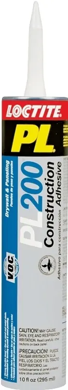 Pl 200 Construction Adhesive, 10 Oz. Cartridge