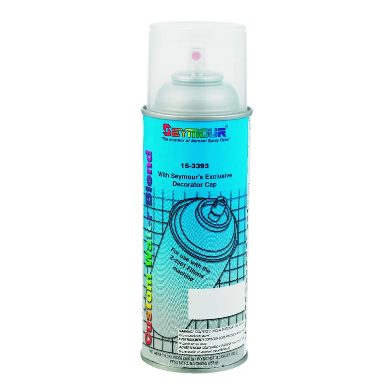 Water Blend Spray Can For No Clean Fill Machine, 12-oz.