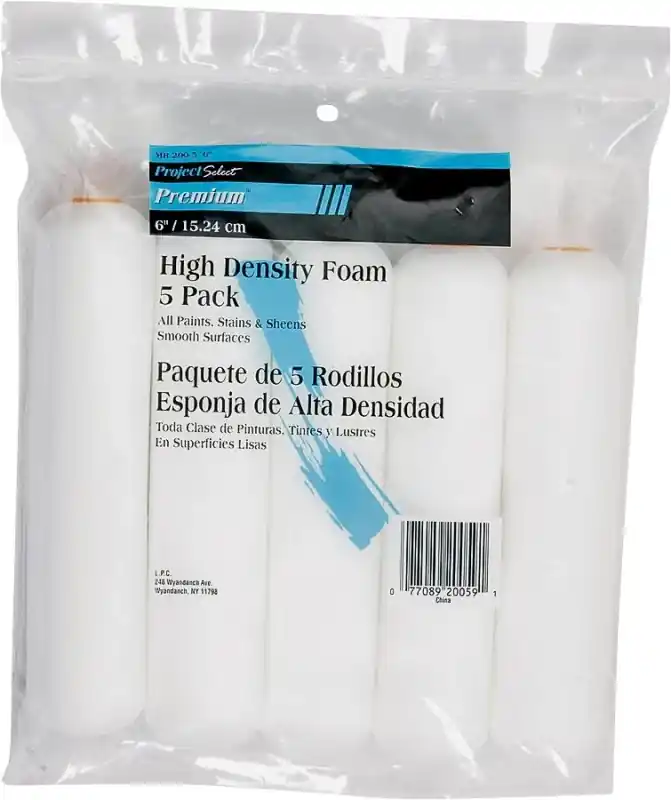 Impact Foam 6 In. W Mini Paint Roller Cover 5 Pk