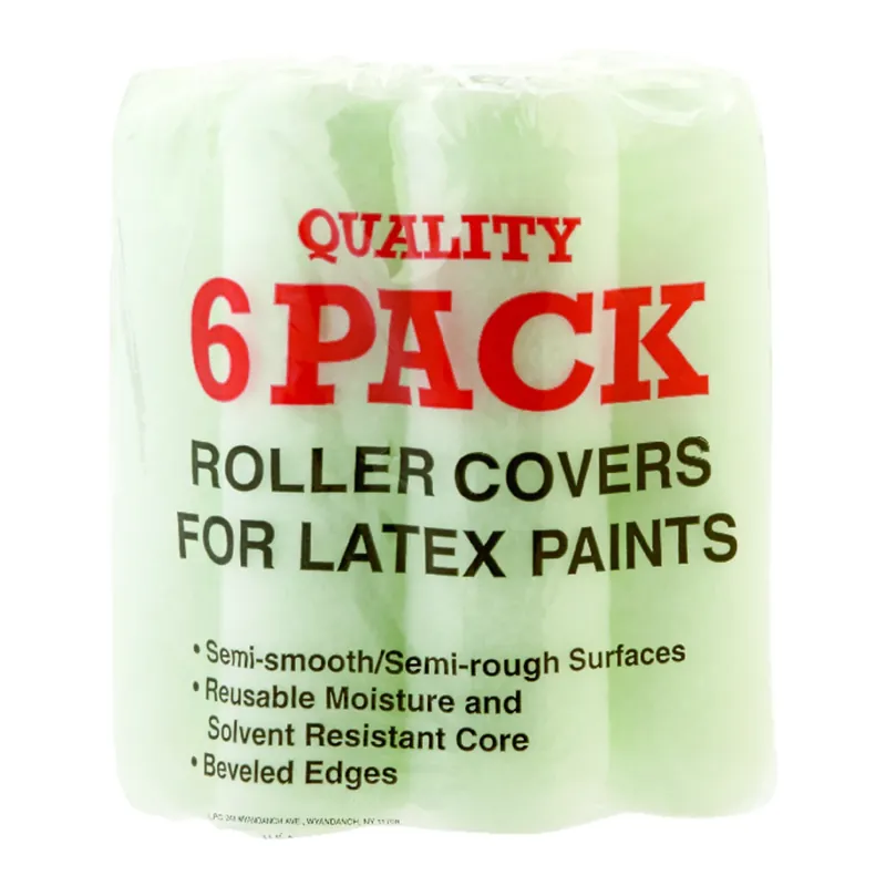 Synthetic Blend 9 In. W X 3/8 In. Regular Paint Roller Cover 6 Pk