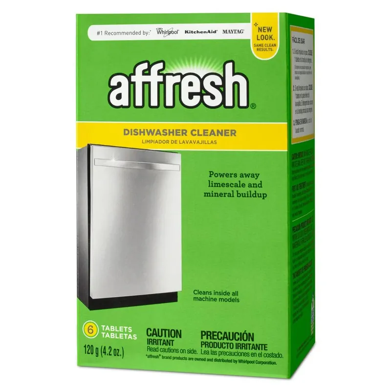 Lemon Scent Tablet Dishwasher Cleaner And Freshener 4.2 Oz 6 Pk