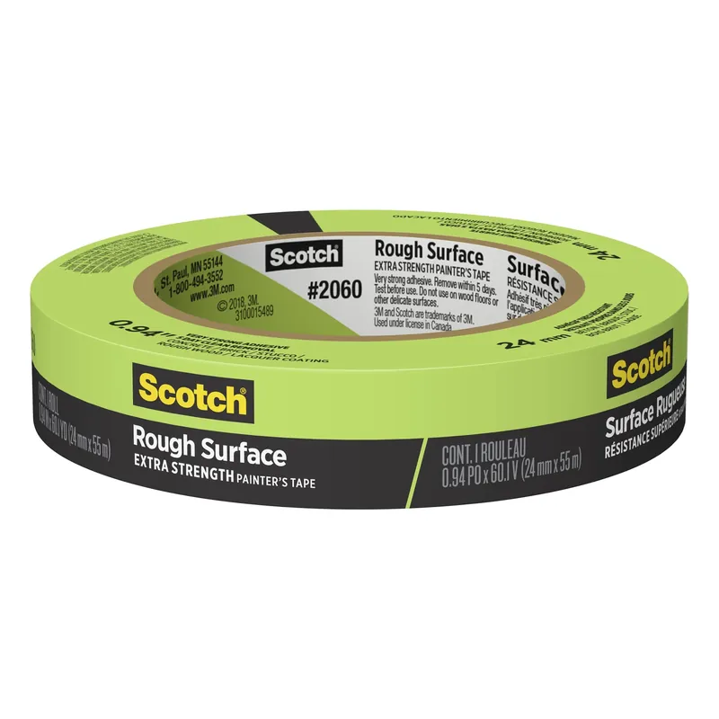 0.94 In. W X 60 Yd L Green Extra Strength Masking Tape 1 Pk