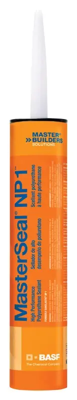 Np1 Elastomeric Polyurethane Sealant, Np1, Black, 10.1 Oz.