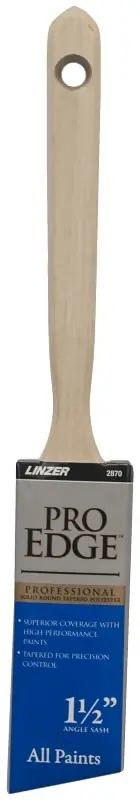 Pro Edge 1-1/2 In. Angle Trim Paint Brush - Polyester Blend