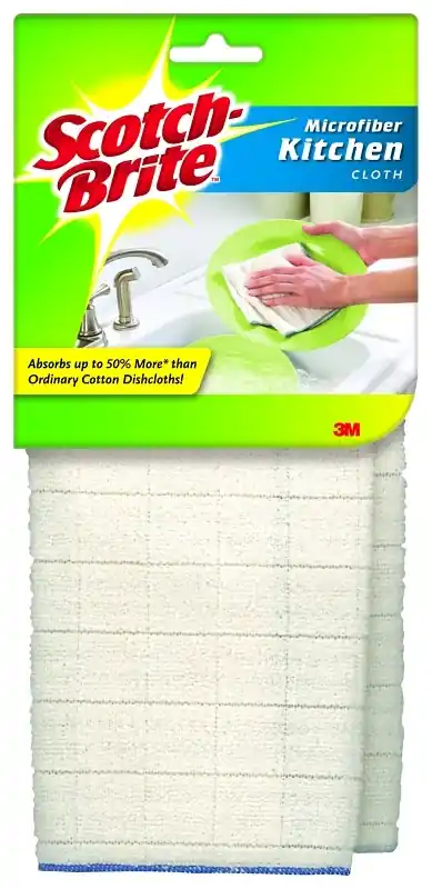 Scotch-brite Microfiber Cleaning Cloth 12.2 In. W X 11.4 In. L 2 Pk