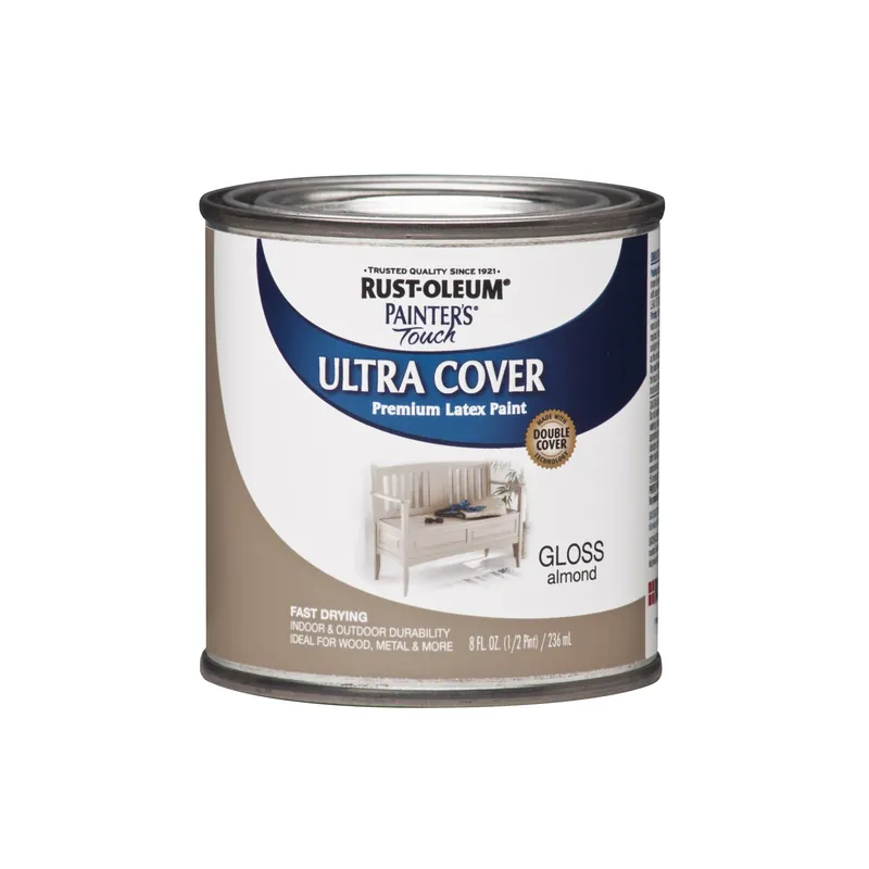 Painter‘s Touch Ultra Cover Paint, Almond Gloss, 1/2-pt.