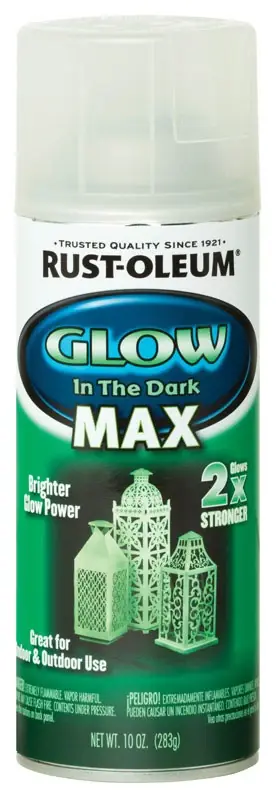 Specialty Matte Green Glow-in-the-dark Spray Paint 10 Oz