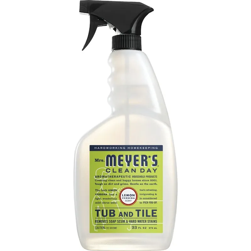Foaming Tub & Tile Cleaner, Lemon Verbena, 33 Oz. Trigger Spray
