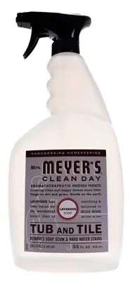 Foaming Tub & Tile Cleaner, Lavender, 33 Oz. Trigger Spray