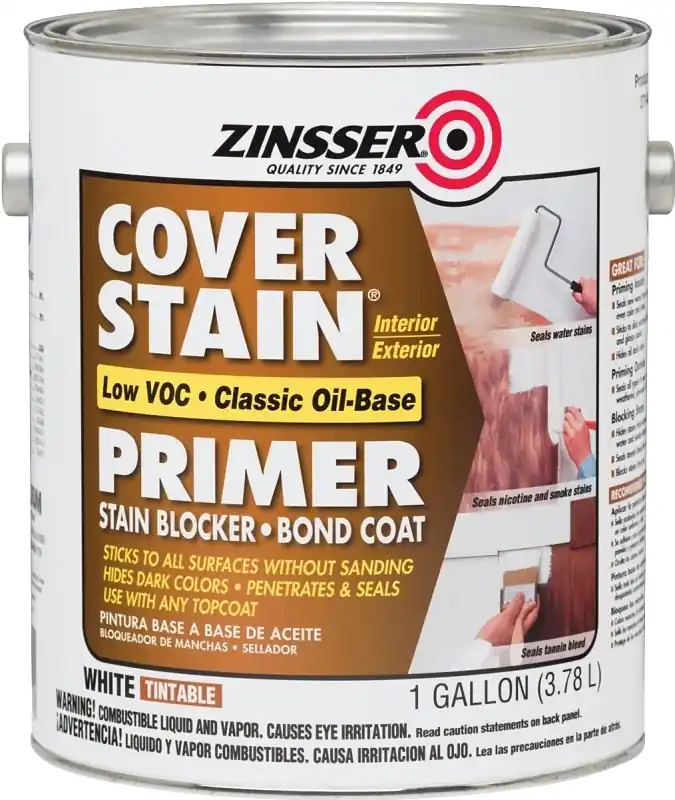 Cover Stain Specialty Stain Blocking Primer, Oil Base, 1-gallon