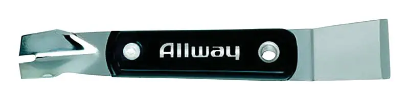1 In. W Carbon Steel 2-in-1 Glazing Tool