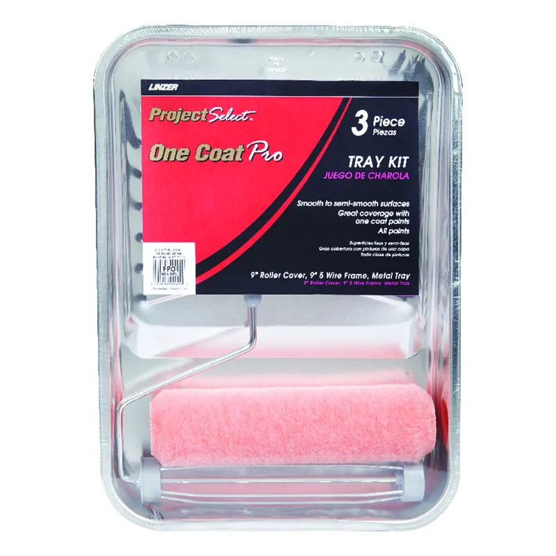 Project Select Metal Paint Tray Kit 9 In. W X 15.25 In. L - 3 Piece Set