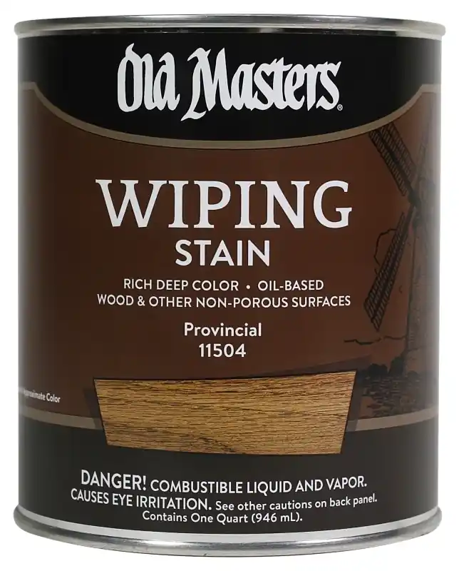 Wiping Stain, Oil-based, Provincial, 1-qt.
