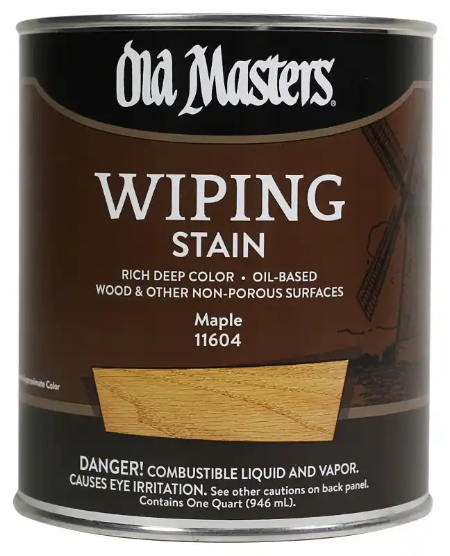 Wiping Stain, Oil-based, Maple, 1-qt.