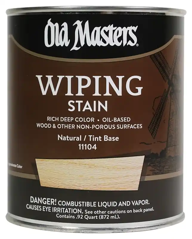 Wiping Stain, Oil-based, Natural, 1-qt.