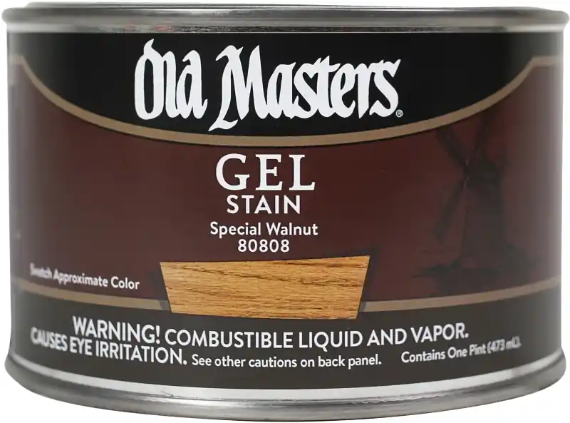 Gel Stain, Oil-based, Special Walnut, 1-pt.