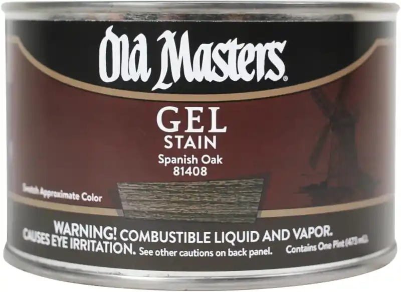 Gel Stain, Oil-based, Spanish Oak, 1-pt.
