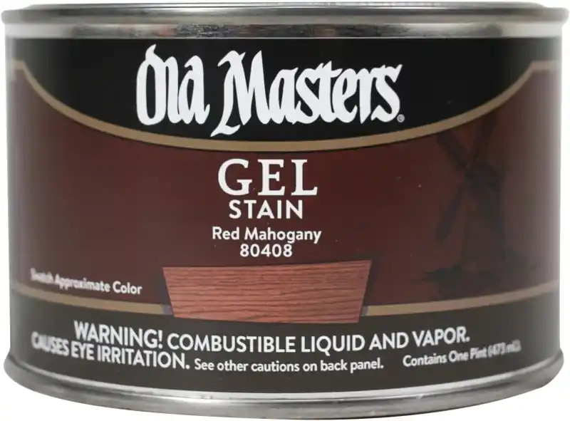 Gel Stain, Oil-based, Red Mahogany, 1-pt.