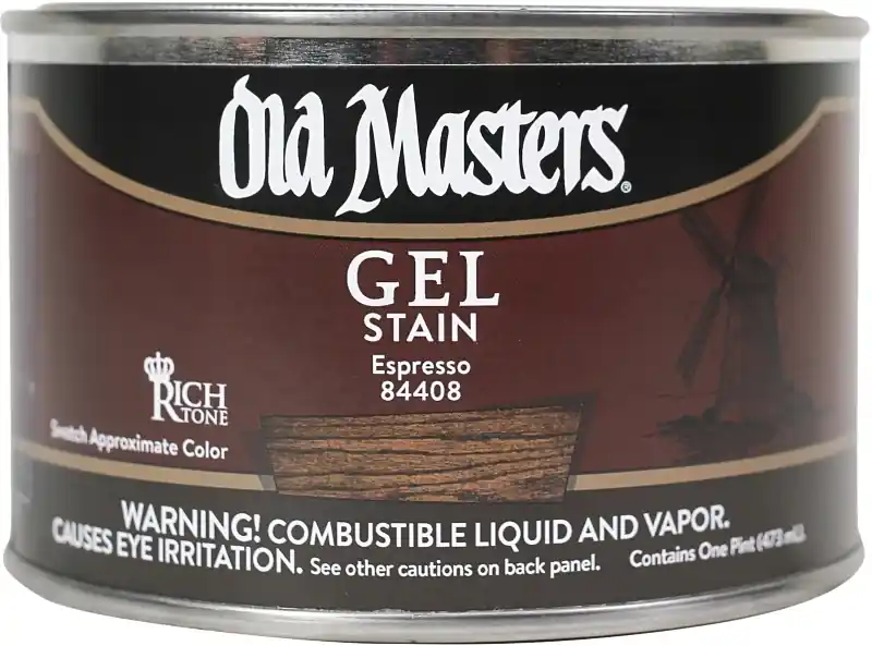 Gel Stain, Oil-based, Espresso, 1-pt.