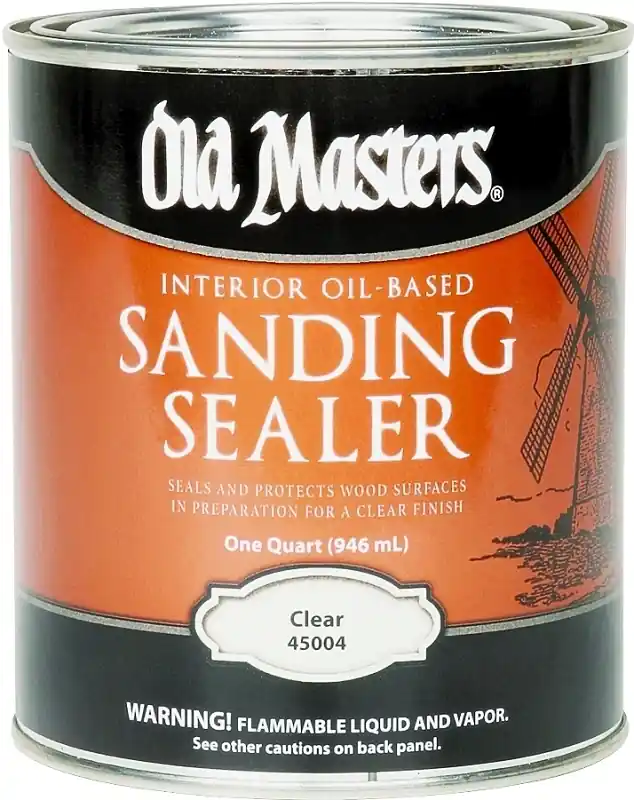 Low Satin Clear Oil-based Sanding Sealer 1 Quart For Wood Finishing