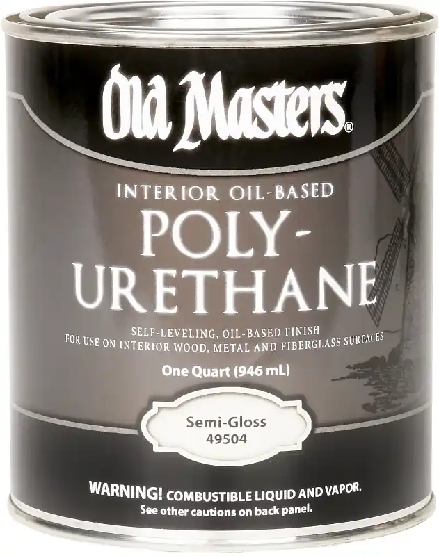 Polyurethane, Oil-based, Semi-gloss, 1-qt.