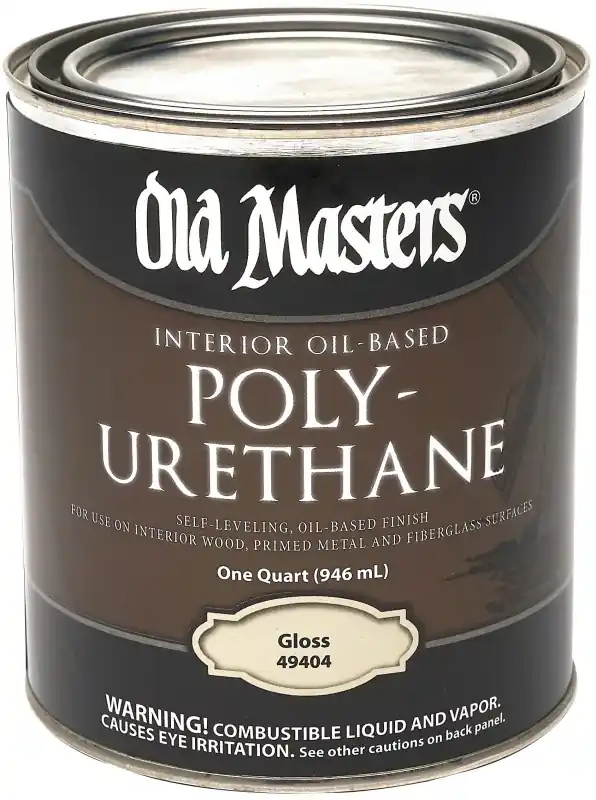 Polyurethane, Oil-based, Gloss, Clear, 1-qt.