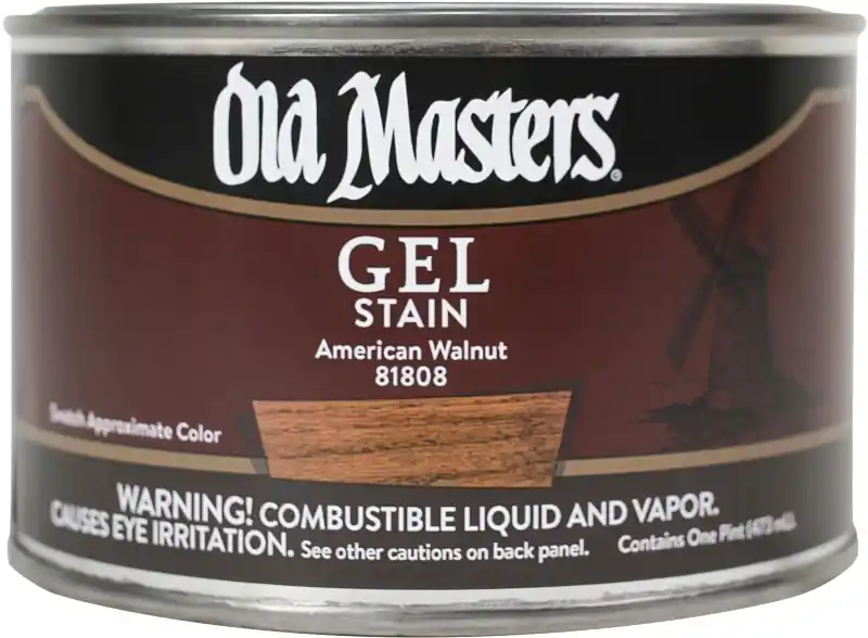 Gel Stain, Oil-based, American Walnut, 1-pt.