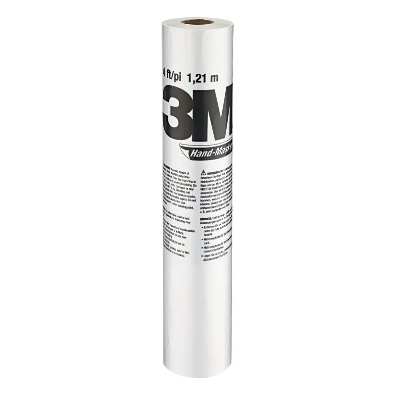 Hand-masker 4 Ft. W X 180 Ft. L X 0.35 Mil Plastic Masking Film 1 Pk
