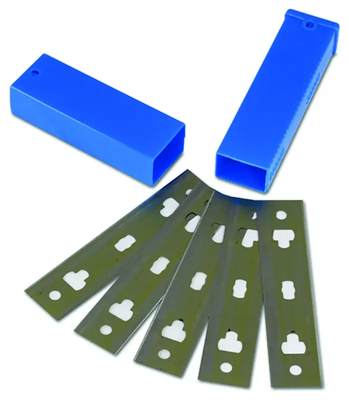 Professional 4 In. W Carbon Steel Single-edge Scraper Refill Blades
