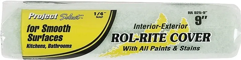 Linzer Rol-rite Polyester 9 In. W X 1/4 In. Regular Paint Roller Cover 1 Pk