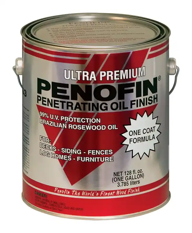 Ultra Premium Transparent Mission Brown Oil-based Wood Stain 1 Gallon