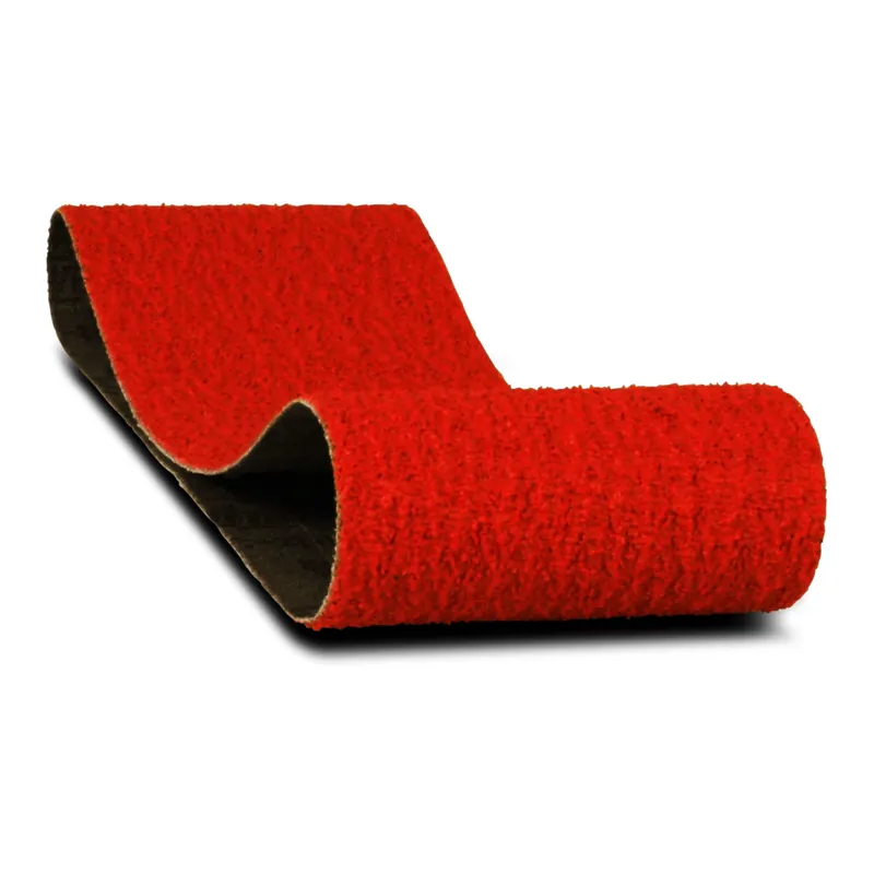 21 In. L X 3 In. W Premium Zirconium Blend Sanding Belt 50 Grit Coarse 5 Pk