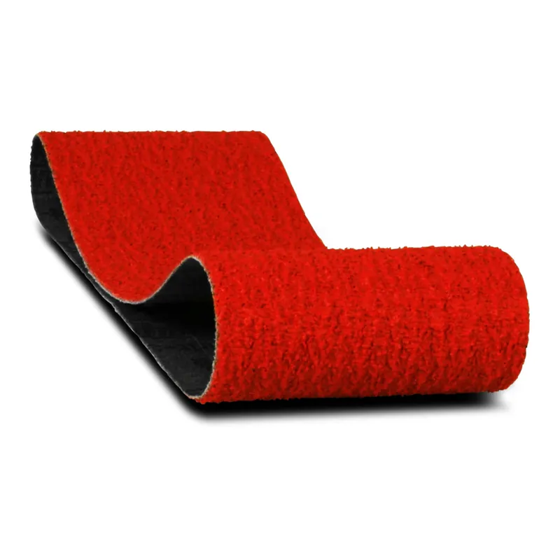 21 In. L X 3 In. W Premium Zirconium Blend Sanding Belt 36 Grit Ultra Coarse 5 Pk