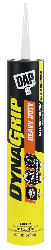Dynagrip Construction Adhesive, Heavy Duty, 28 Oz.