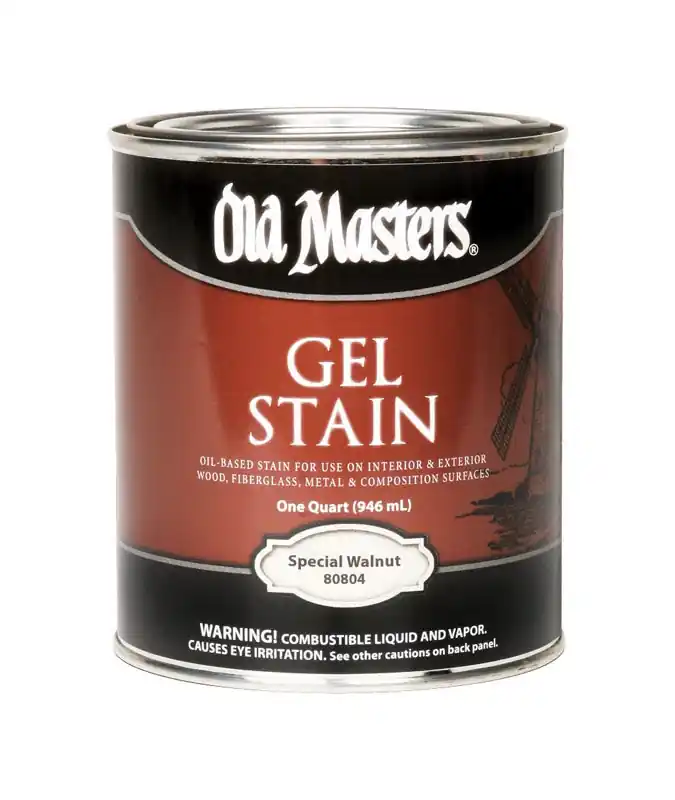 Gel Stain, Oil-based, Special Walnut, 1-qt.