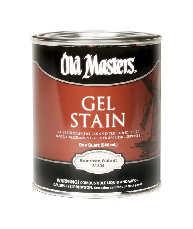 Gel Stain, Oil-based, American Walnut, 1-qt.