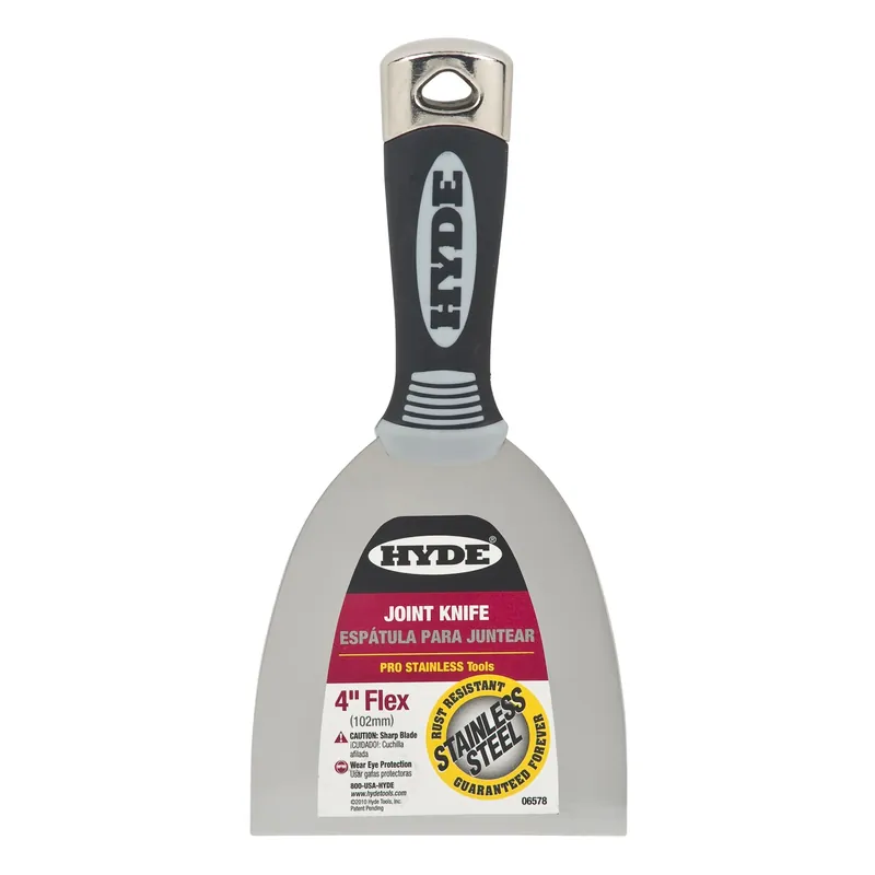 Pro Joint Knife, Flexible Steel Blade, 4-in.