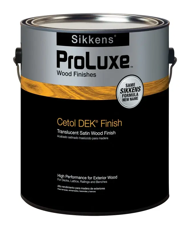 Premium Deck Wood Finish, Transparent Satin, Cedar, 1-gallon