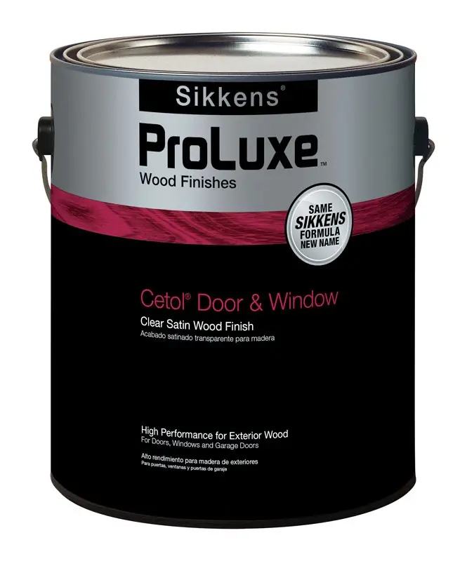 Door & Window Wood Finish, Clear Satin, 1-gallon