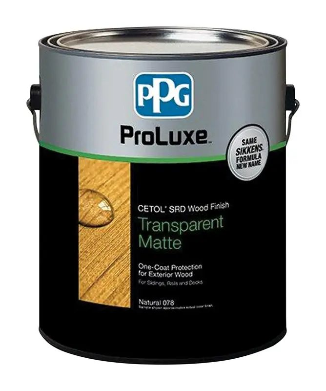 Srd Wood Finish, Transparent Matte, Natural, 1-gallon