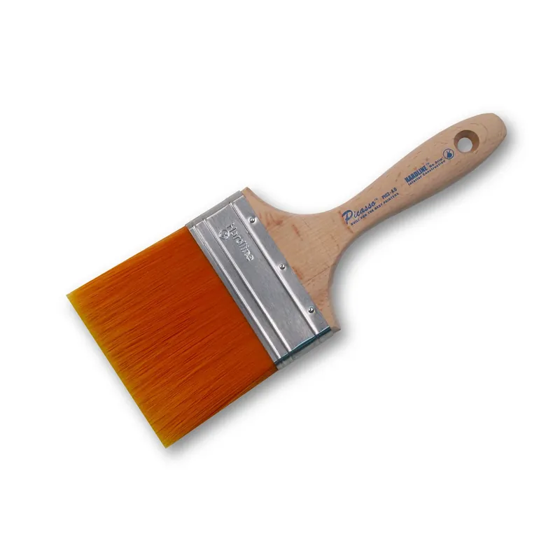 Picasso 4 In. Soft Straight Paint Brush With Beavertail Handle