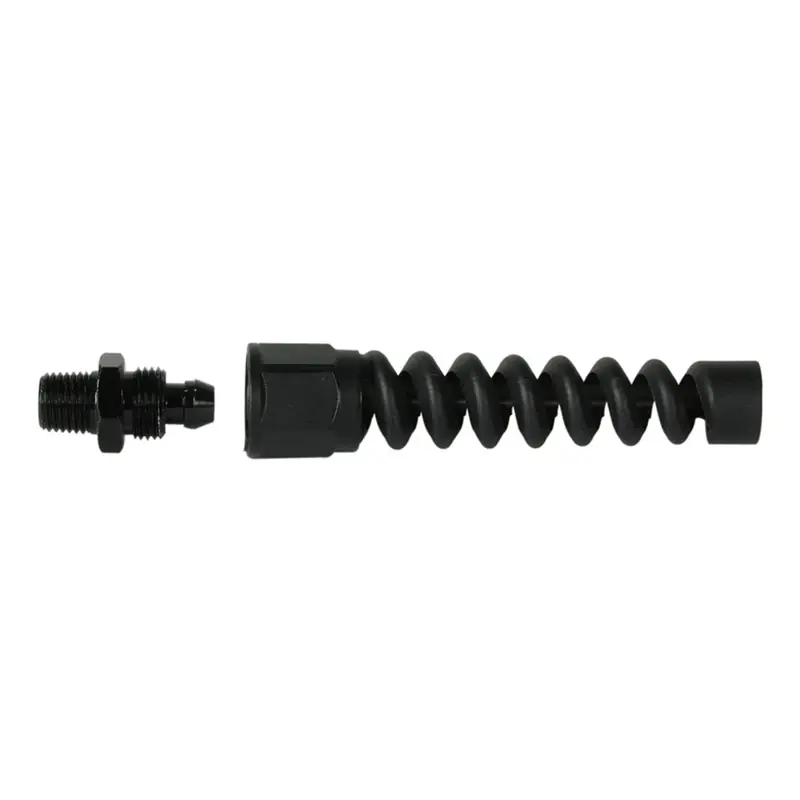 Pro 3/8 In. Barb 1/4 In. Mnpt Reusable Air Hose End Fitting