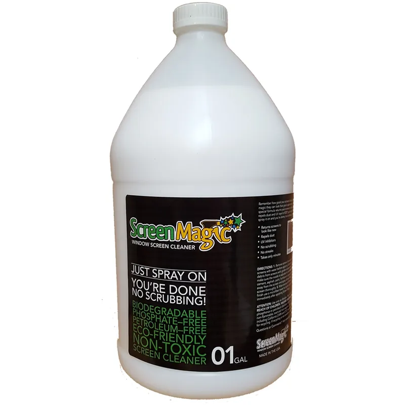 Window Screen Cleaner 1 Gallon Liquid - Sm1gr