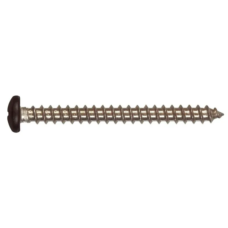 8 1 In. Phillips Pan-head Sheet Metal Screws (20-pack)
